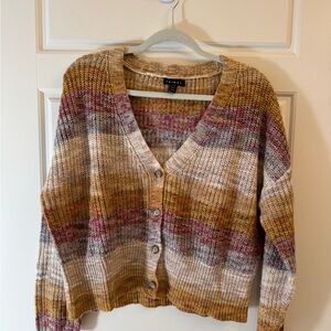 Tribal Multicolor Knit Cardigan